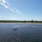 boat in the shallows